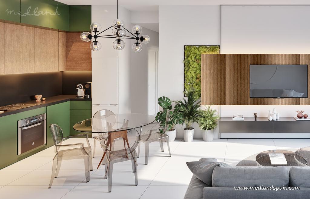 Apartament w San Miguel de Salinas, Alicante, Hiszpania 2 sypialnie, 65 mkw. nr 130192