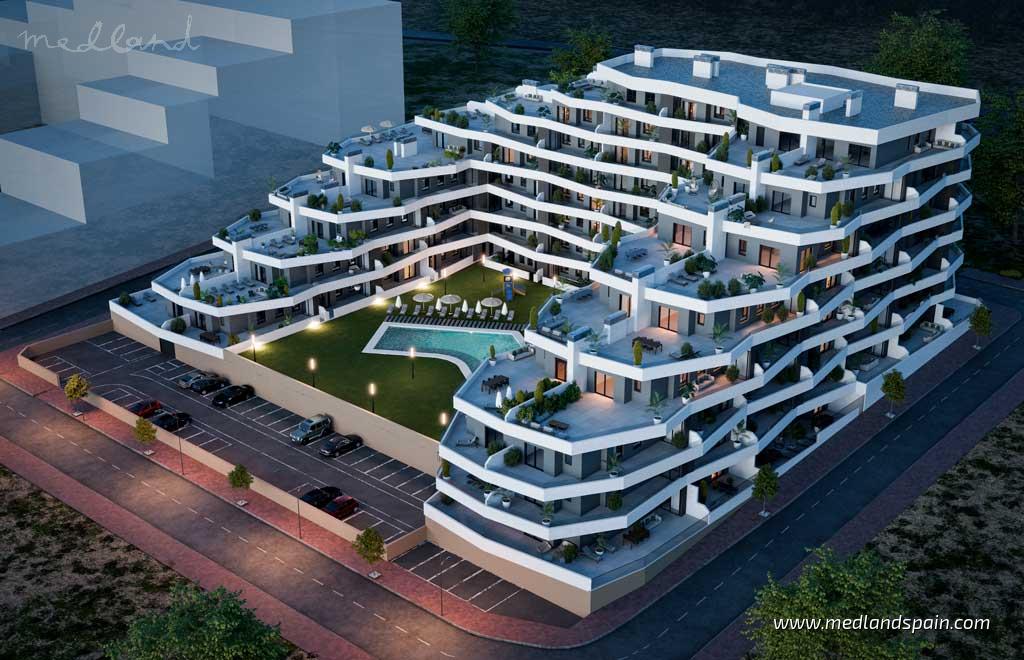 Apartament w San Miguel de Salinas, Alicante, Hiszpania 2 sypialnie, 65 mkw. nr 130192