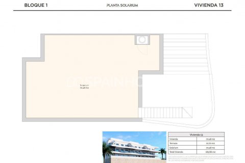 Huoneisto myytävänä Finestrat, Alicante, Espanja, 2 makuuhuonetta, 100 m2 No. 131258 - kuva 23