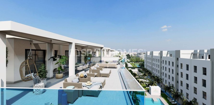 Kattohuoneisto Mijas, Malaga, Espanja 3 makuuhuonetta, 134 m2 No. 131322