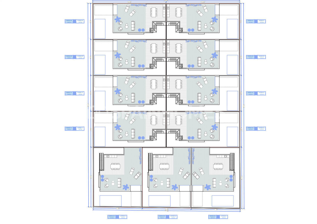 Villa à Torre-Pacheco, Murcia, Espagne 2 chambres, 74 m2 No. 120683