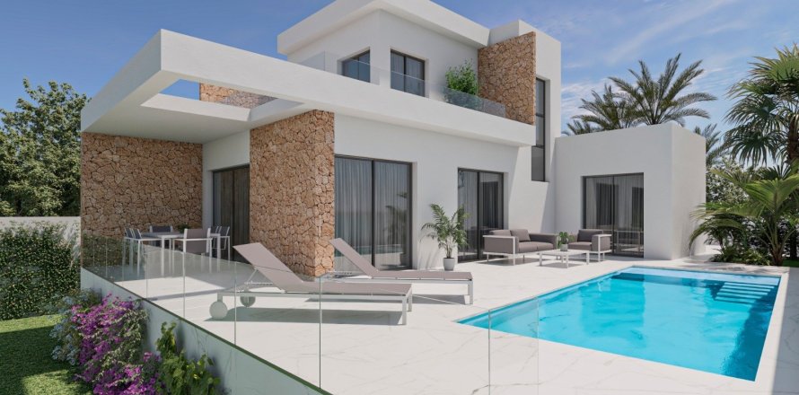 Villa i San Fulgencio, Alicante, Spanien 4 sovrum, 186 kvm. Nr. 127636