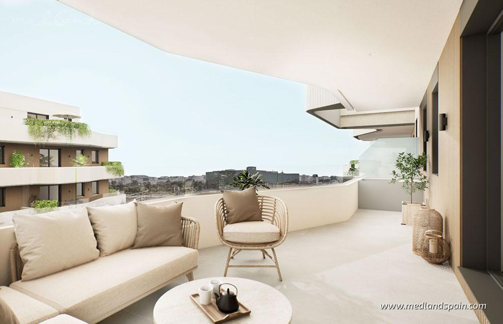 Wohnung in Mijas Costa, Malaga, Spanien 3 Schlafzimmer, 128 m2 Nr. 121365