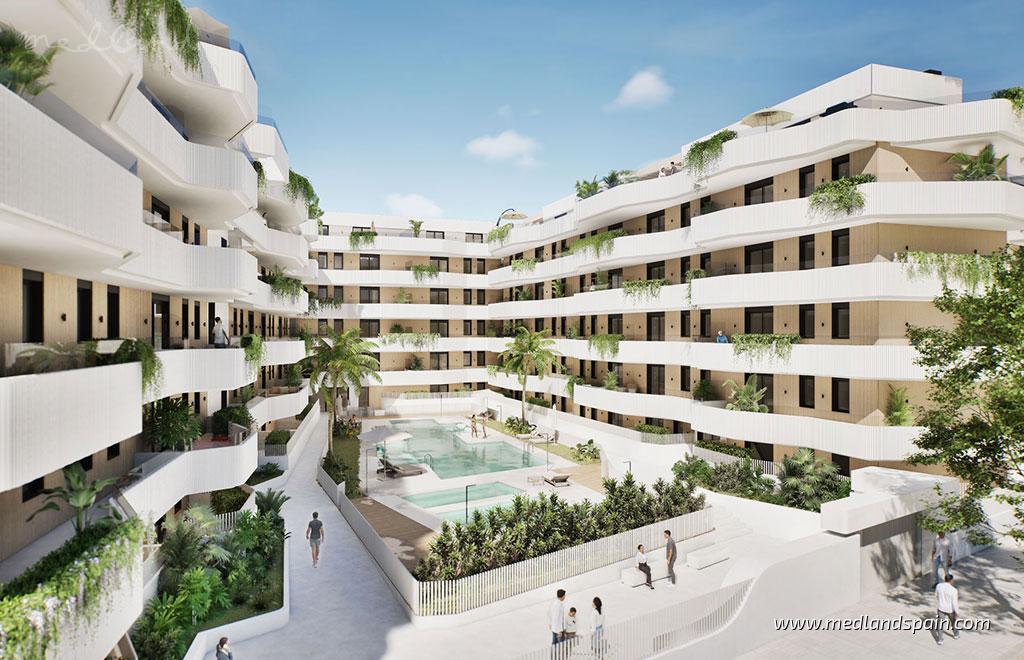 Wohnung in Mijas Costa, Malaga, Spanien 3 Schlafzimmer, 128 m2 Nr. 121365