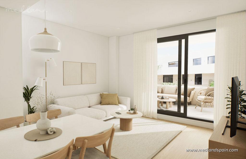 Wohnung in Mijas Costa, Malaga, Spanien 3 Schlafzimmer, 128 m2 Nr. 121365