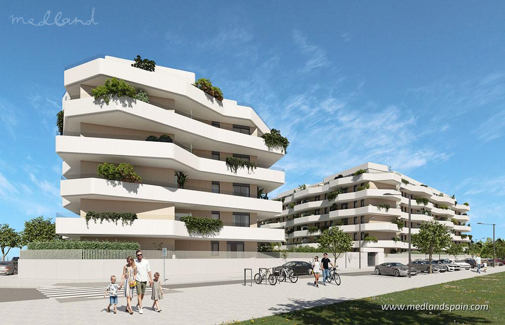 Wohnung in Mijas Costa, Malaga, Spanien 3 Schlafzimmer, 128 m2 Nr. 121365