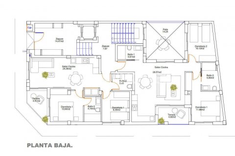Продажа квартиры в Гуардамар-дель-Сегура, Аликанте, Испания 2 спальни, 62м2 №120638 - фото 8