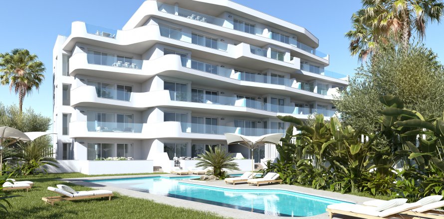 Lägenhet Torre de la Horadada, Alicante, Spanien 2 sovrum, 76 kvm. Nr. 130822