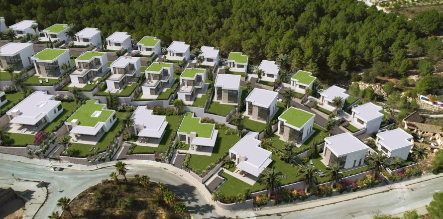 Villa Polop, Alicante, Spanien 3 sovrum, 124 kvm. Nr. 123229