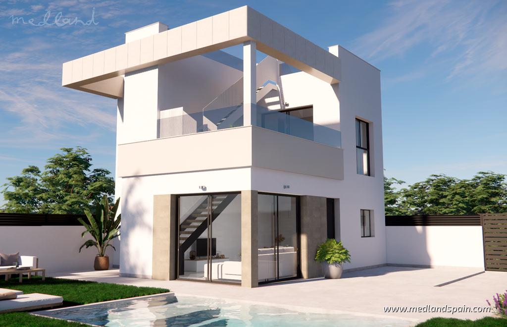 Huvila Vistabella, Alicante, Espanja 3 makuuhuonetta, 100 m2 No. 122140