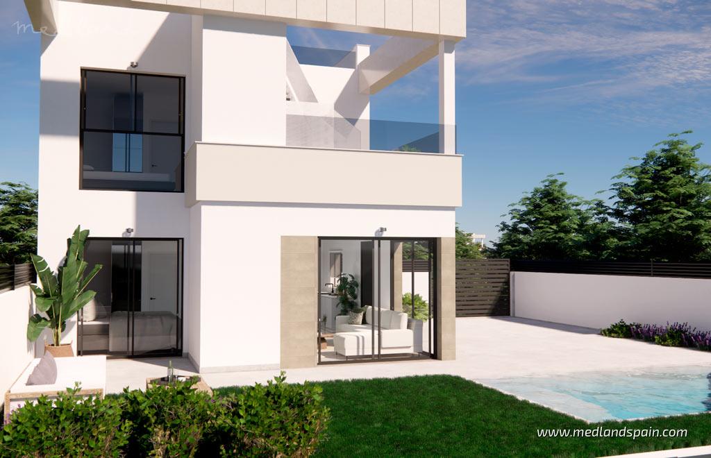 Huvila Vistabella, Alicante, Espanja 3 makuuhuonetta, 100 m2 No. 122140
