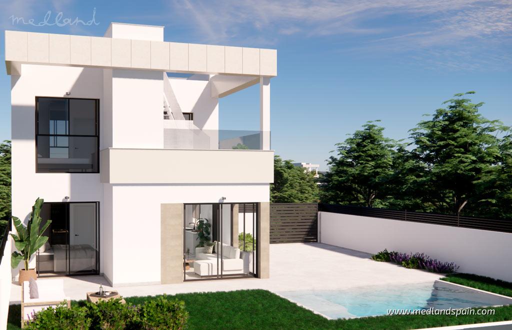 Huvila Vistabella, Alicante, Espanja 3 makuuhuonetta, 100 m2 No. 122140