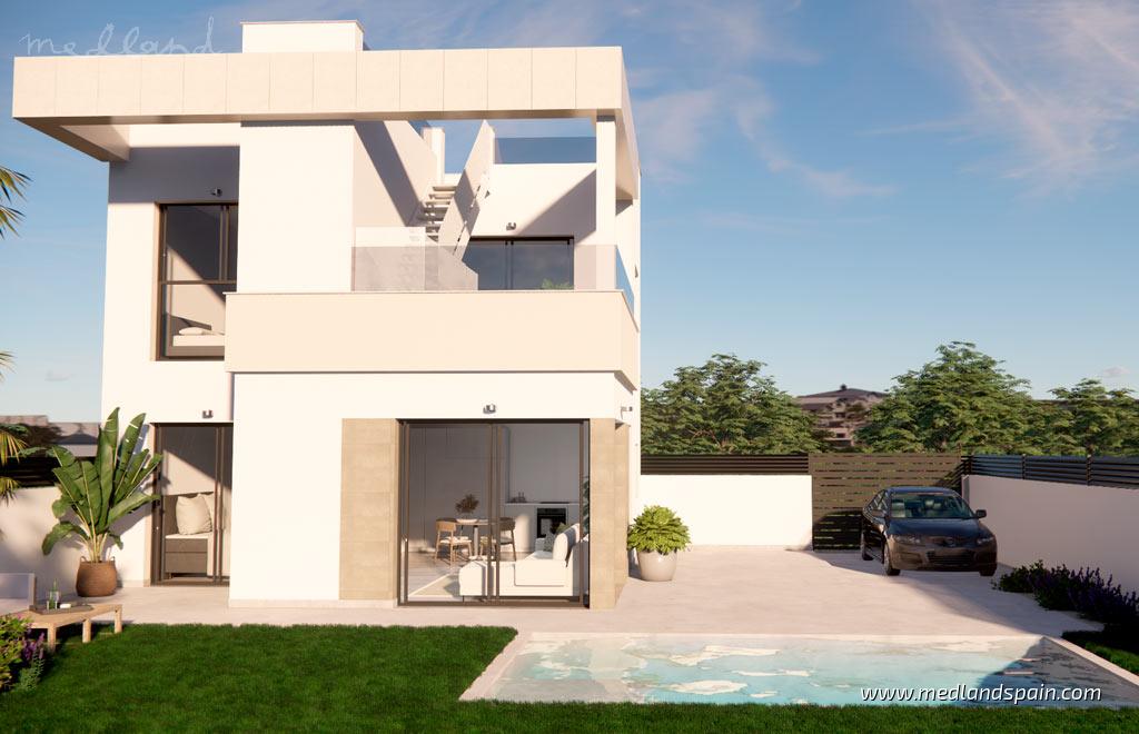 Huvila Vistabella, Alicante, Espanja 3 makuuhuonetta, 100 m2 No. 122140