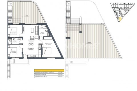 Dzīvoklis pārdošanā San Fulgencio, Alicante, Spānijā 3 istabas, 87 m2 Nr. 132823 - attēls 15