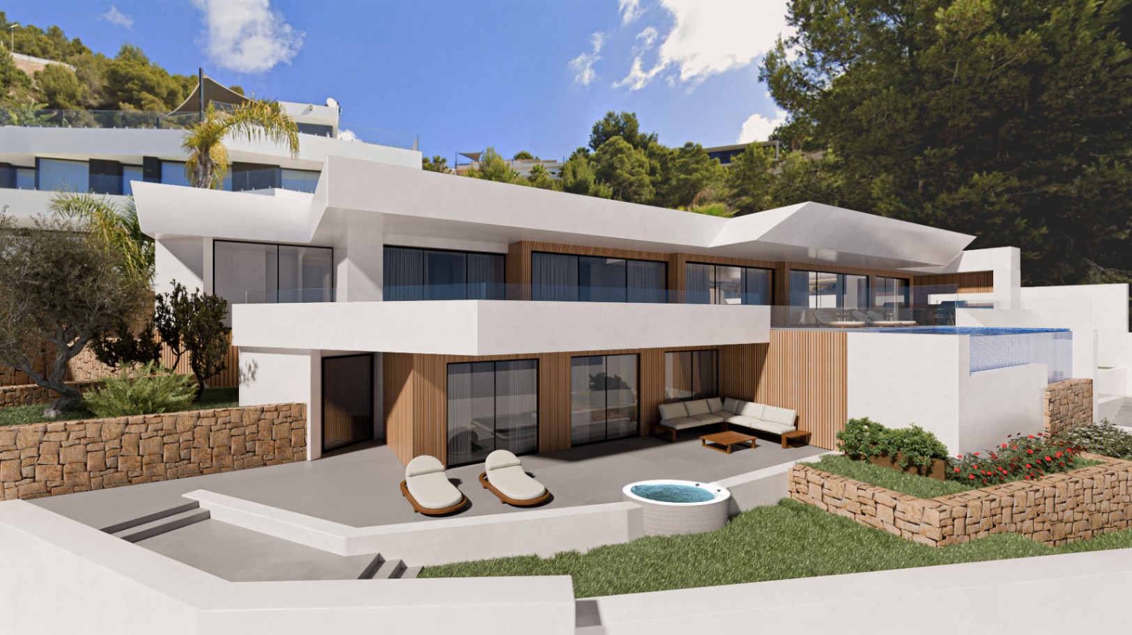 Villa a Benissa, Alicante, Spagna 6 camere da letto, 836 mq. N° 120412