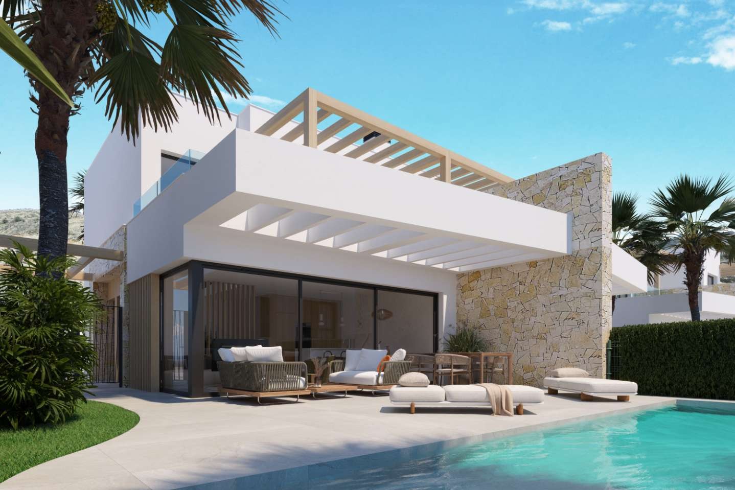 Rindu māja Monforte del Cid, Alicante, Spānijā 3 istabas, 154 m2 Nr. 125521