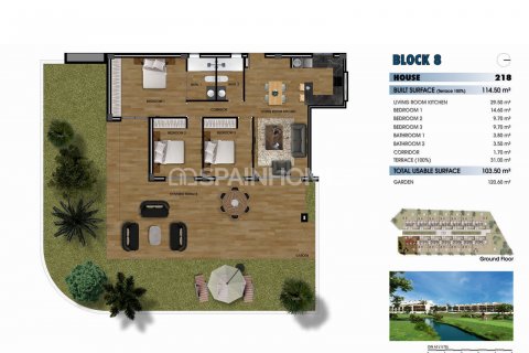 Apartament Los Alcazares, Murcia, Hiszpania 2 sypialnie, 83 mkw. nr 121045 – zdjęcie 12
