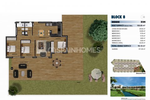 Apartament Los Alcazares, Murcia, Hiszpania 2 sypialnie, 83 mkw. nr 121045 – zdjęcie 18