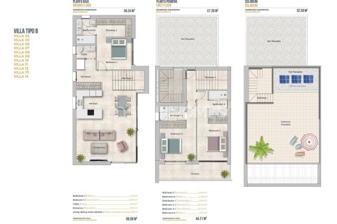 Продажа виллы Финестрат, Аликанте, Испания 3 спальни, 141м2 №121044 - фото 18
