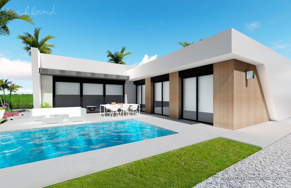 Villa i Murcia, Spanien 3 sovrum, 115 kvm. Nr. 121695