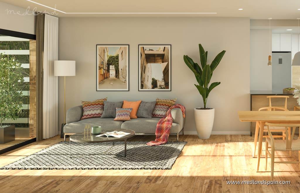 Apartamento en Los Alcázares, Murcia, España 3 dormitorios, 110 m2 No. 121692