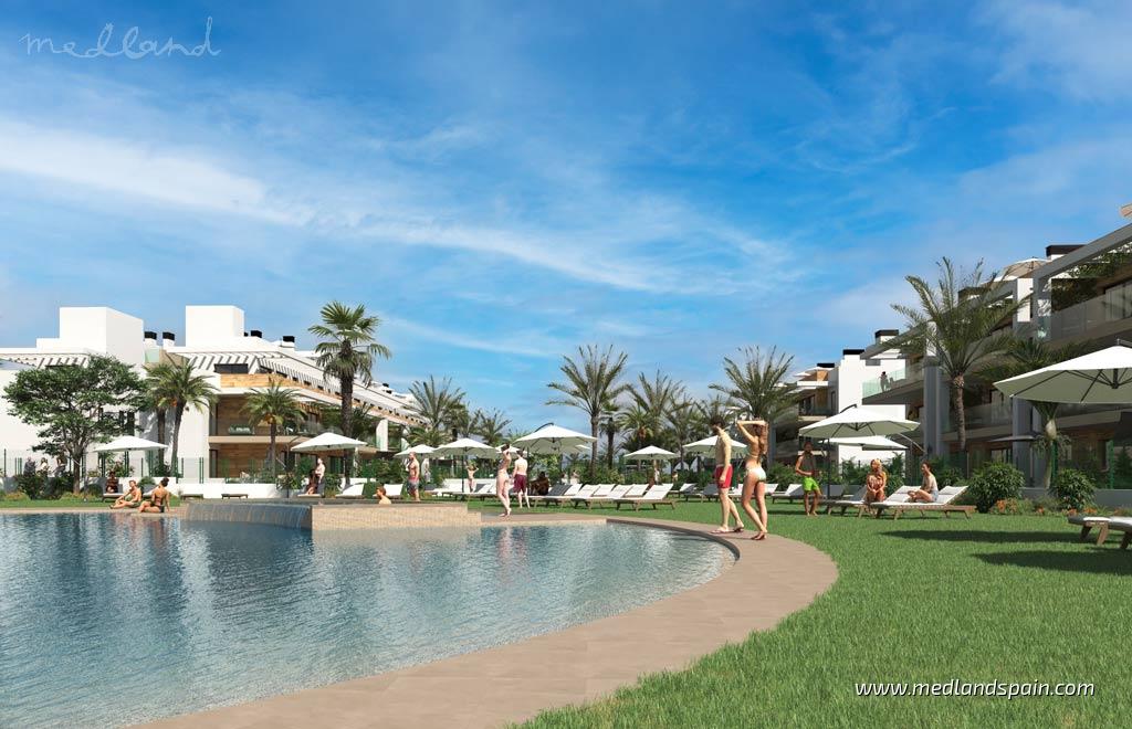 Apartamento en Los Alcázares, Murcia, España 3 dormitorios, 110 m2 No. 121692
