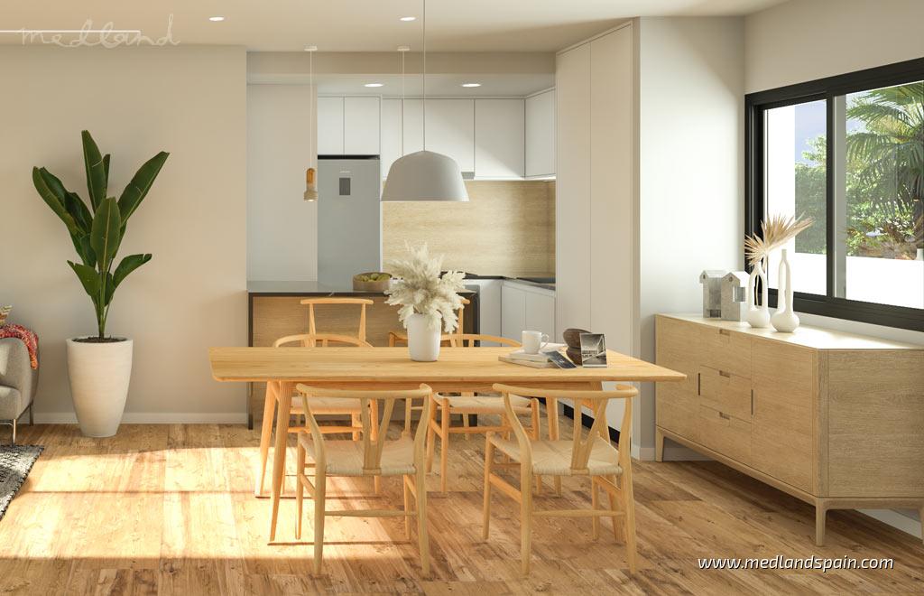 Apartamento en Los Alcázares, Murcia, España 3 dormitorios, 110 m2 No. 121692