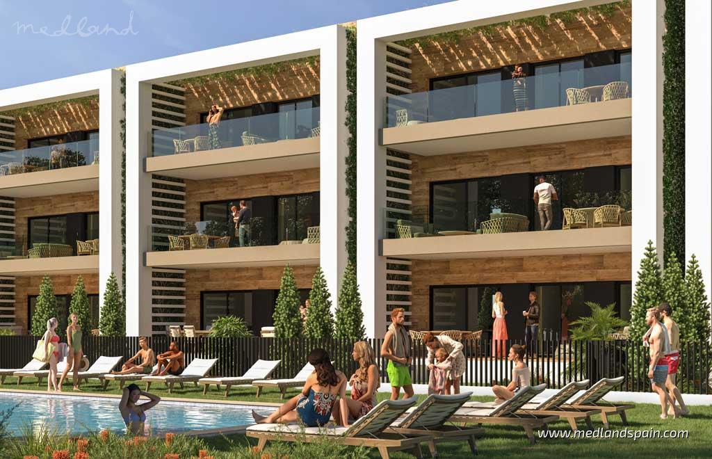 Apartamento en Los Alcázares, Murcia, España 3 dormitorios, 110 m2 No. 121692