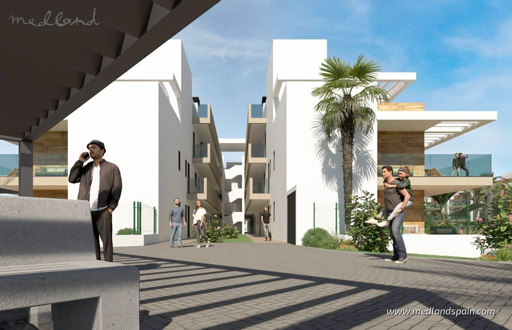 Apartamento en Los Alcázares, Murcia, España 3 dormitorios, 110 m2 No. 121692