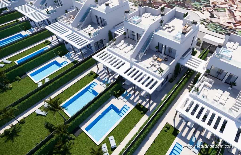 Вилла в Лос-Алькасарес, Мурсия, Испания 3 спальни, 125м2 №121694