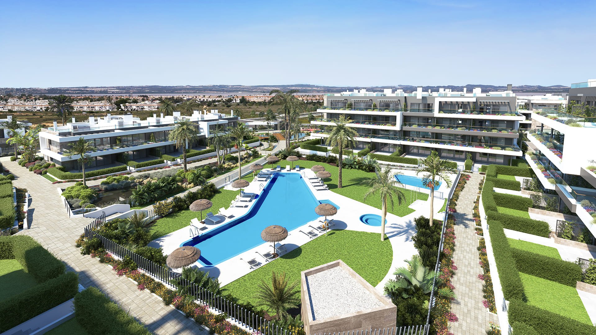 Huoneisto Torrevieja, Alicante, Espanja 1 makuuhuone, 86 m2 No. 127736