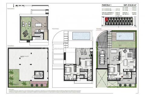 Продажа виллы в Торре-Пачеко, Мурсия, Испания 3 спальни, 110м2 №120902 - фото 16