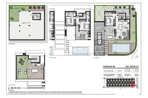 Продажа виллы в Торре-Пачеко, Мурсия, Испания 3 спальни, 110м2 №120902 - фото 21
