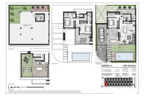 Продажа виллы в Торре-Пачеко, Мурсия, Испания 3 спальни, 110м2 №120902 - фото 19
