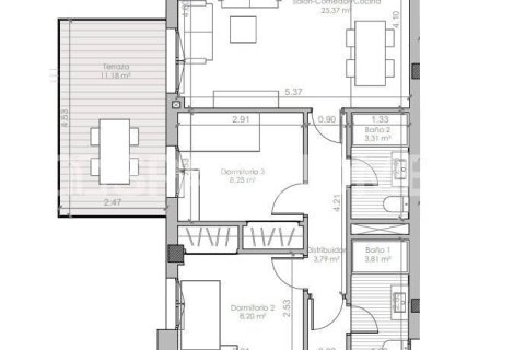 Huoneisto myytävänä Mijas, Malaga, Espanja, 3 makuuhuonetta, 79 m2 No. 124679 - kuva 13