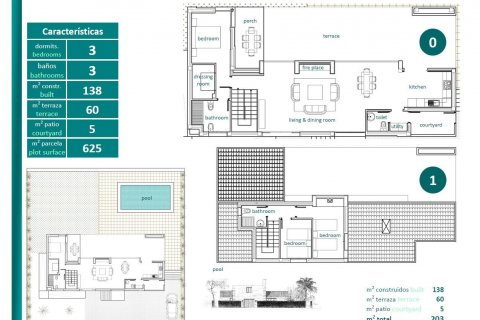 Villa zum Verkauf Sucina, Murcia, Spanien 3 Schlafzimmer, 136 m2 Nr. 128554 - Foto 15