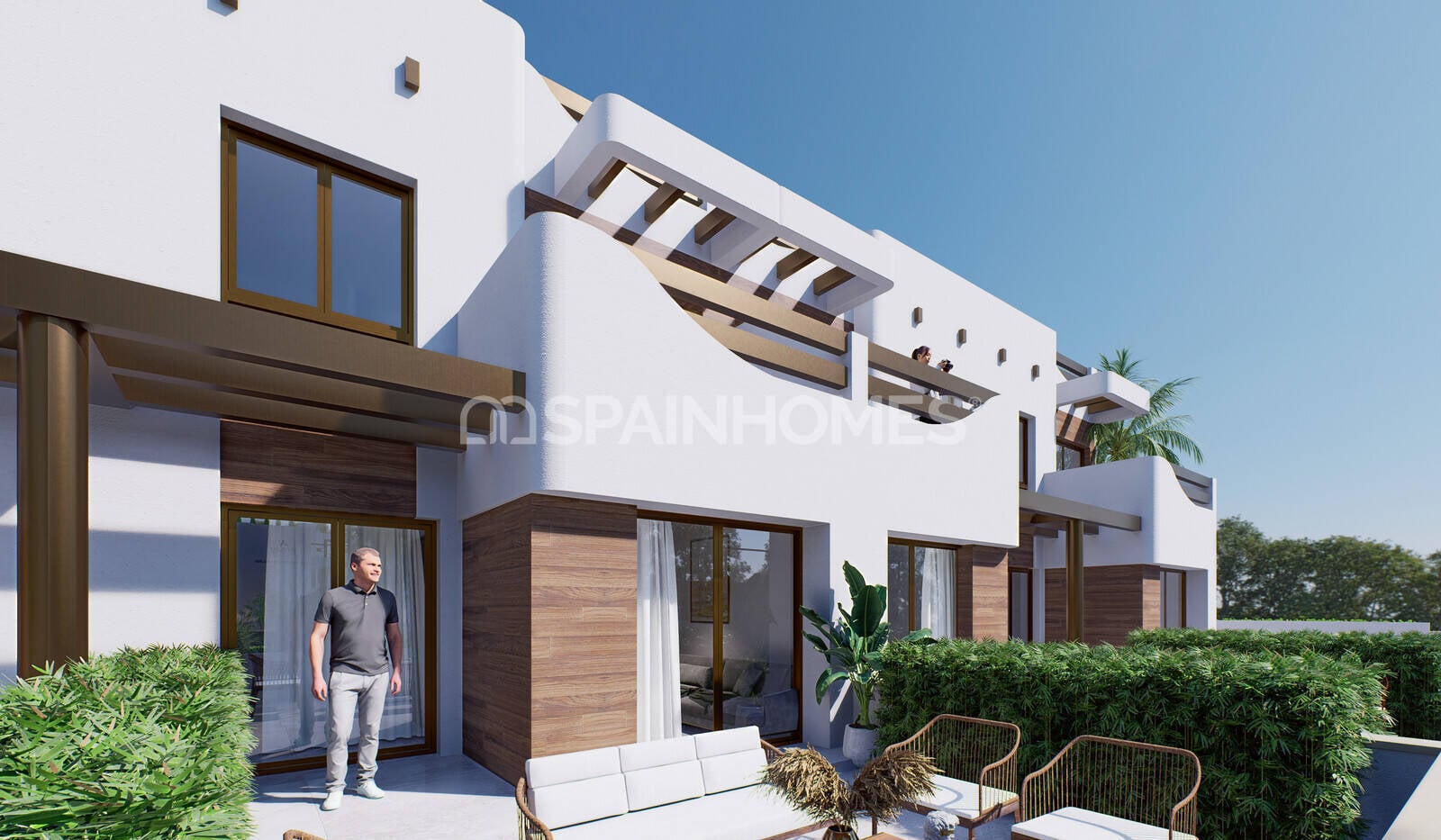 Apartment in Pilar de la Horadada, Alicante, Spain 2 bedrooms, 60 sq.m. No. 120592