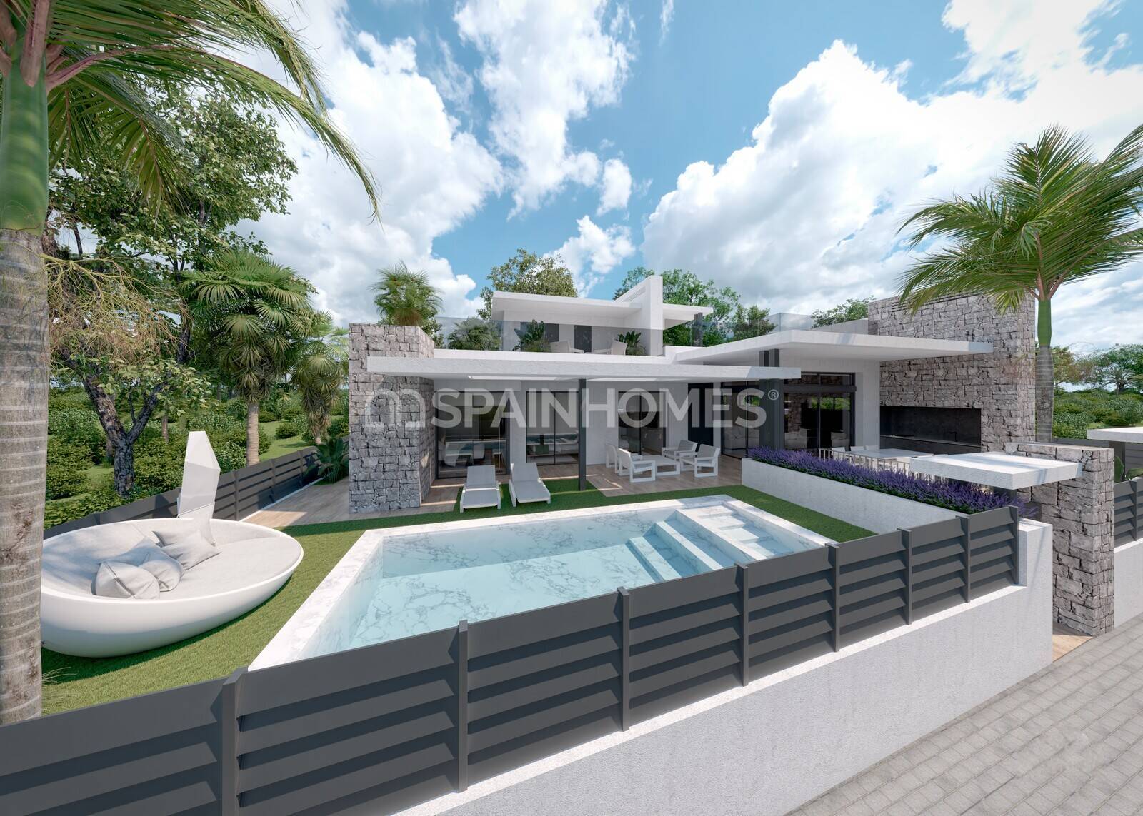 Villa à Torre-Pacheco, Murcia, Espagne 3 chambres, 159 m2 No. 120595