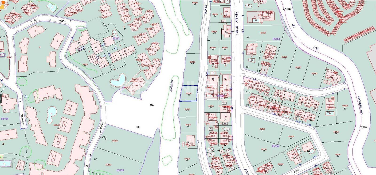 Land plot in Benalmadena, Malaga, Spain 415 sq.m. No. 121774
