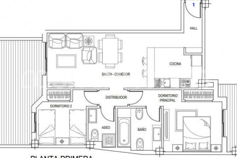 Apartment for sale Malaga, Spain 3 bedrooms, 55 sq.m. No. 131139 - photo 17