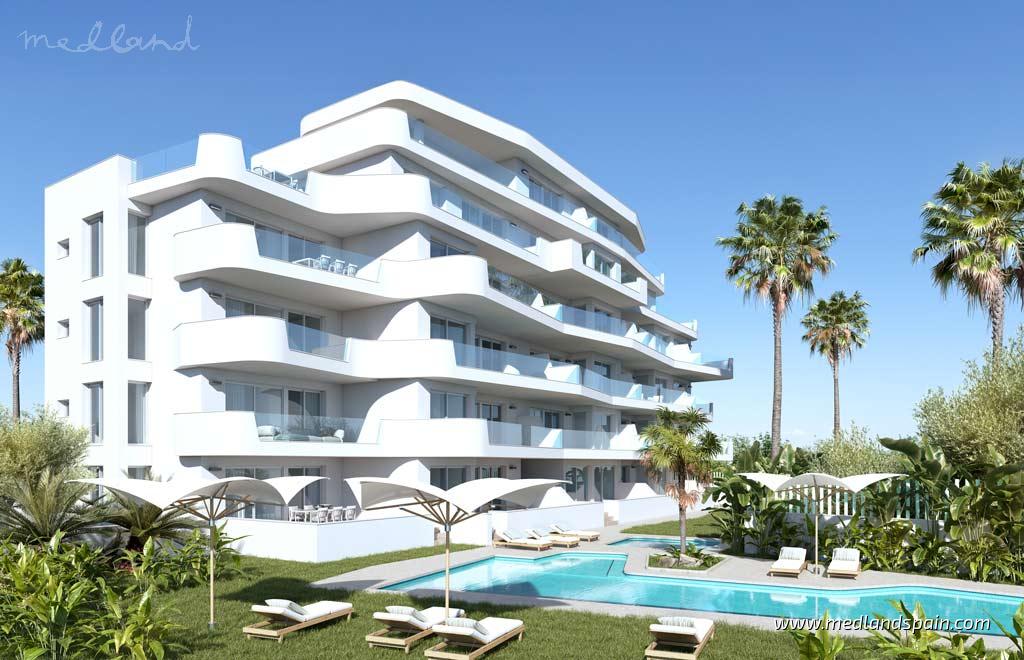 Apartamento en Mil Palmeras, Alicante, España 2 dormitorios, 71 m2 No. 130503