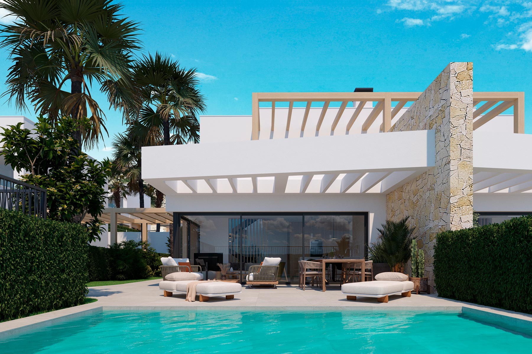 Villa in Alicante, Spanien 3 Schlafzimmer, 118 m2 Nr. 128400