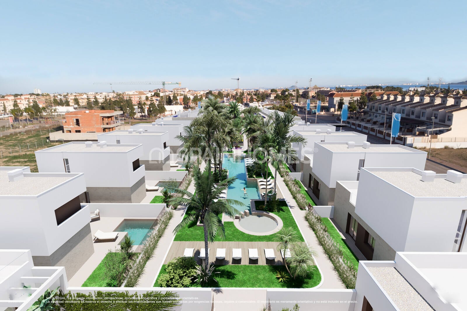 Villa i Los Alcazares, Murcia, Spanien 3 sovrum, 102 kvm. Nr. 120690