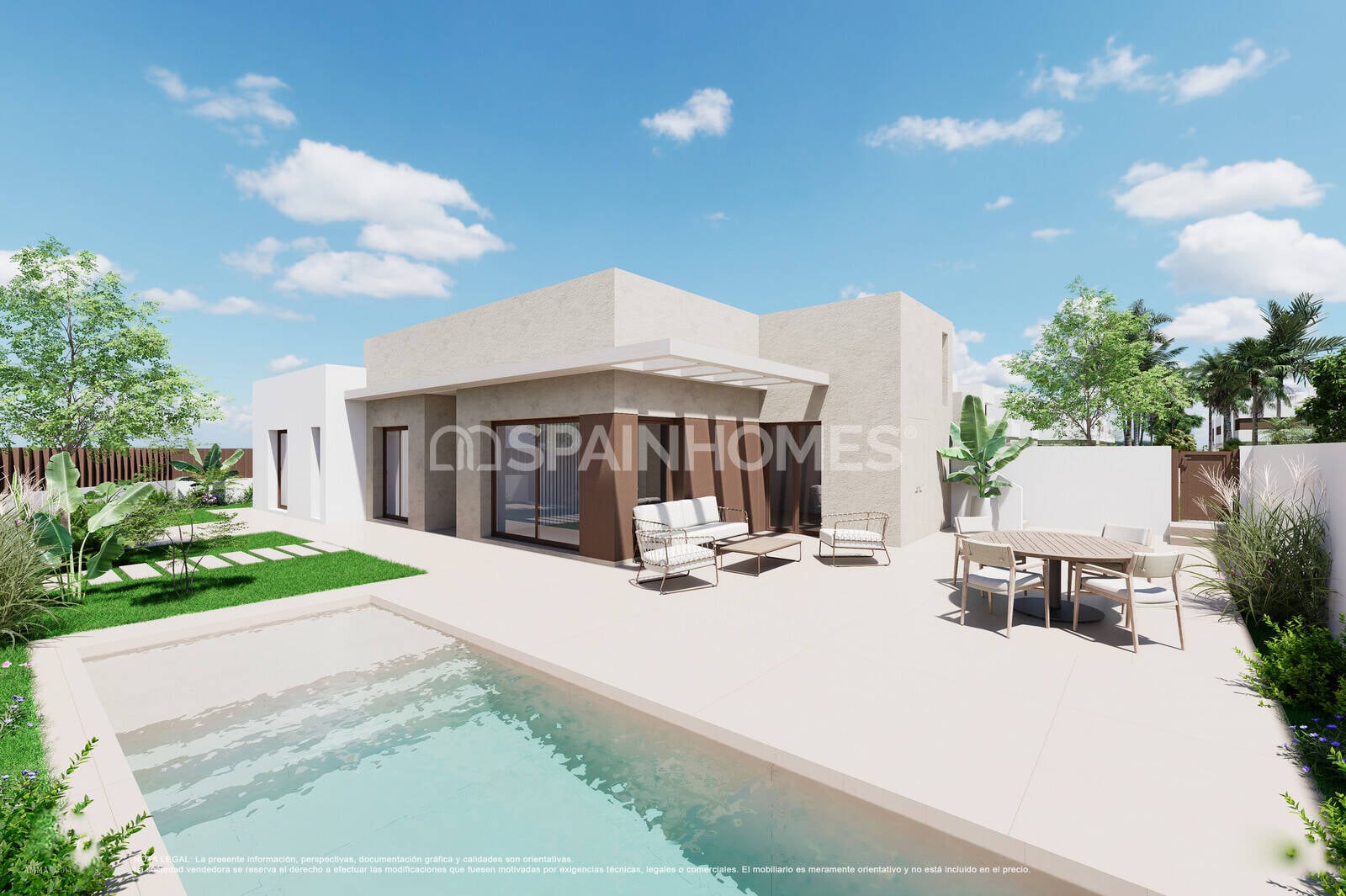 Villa i Los Alcazares, Murcia, Spanien 3 sovrum, 102 kvm. Nr. 120690