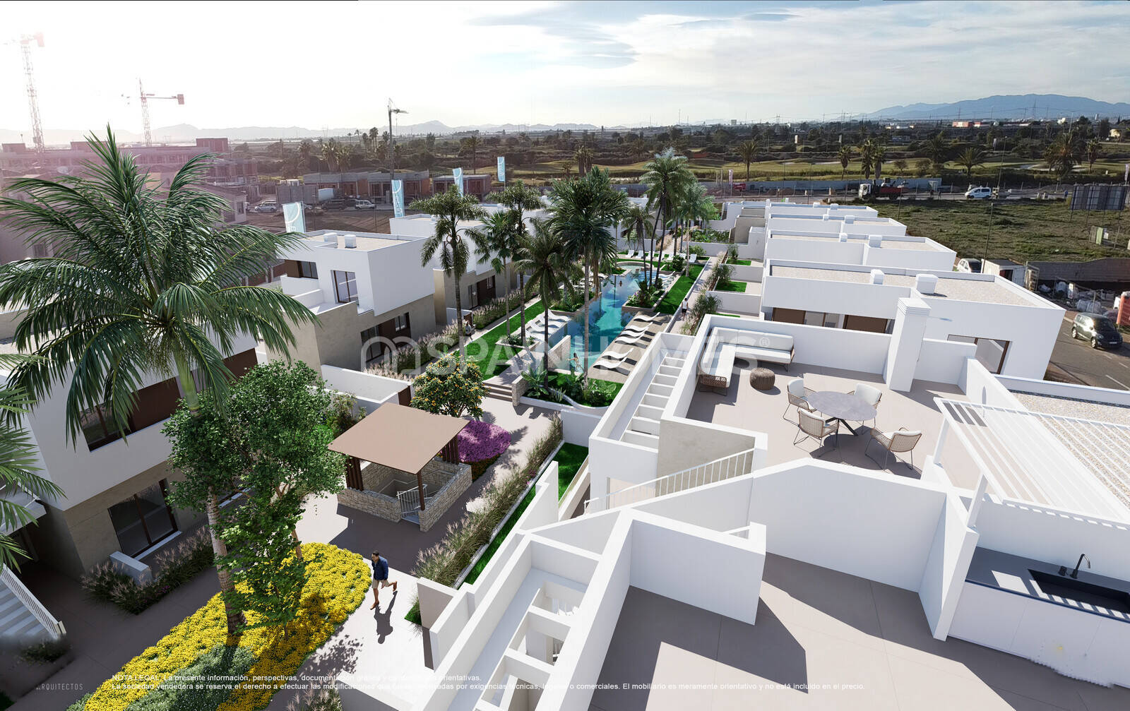 Villa i Los Alcazares, Murcia, Spanien 3 sovrum, 102 kvm. Nr. 120690