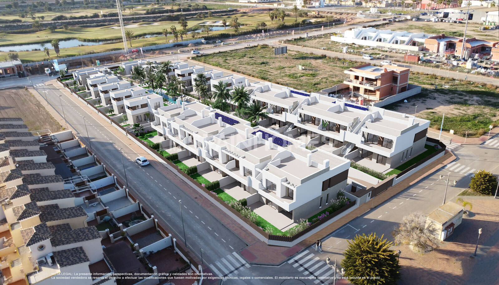 Takvåning i Los Alcazares, Murcia, Spanien 3 sovrum, 85 kvm. Nr. 120692