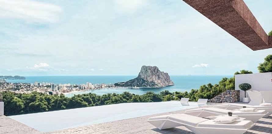 Huvila Calpe, Alicante, Espanja 4 makuuhuonetta, 427 m2 No. 123407