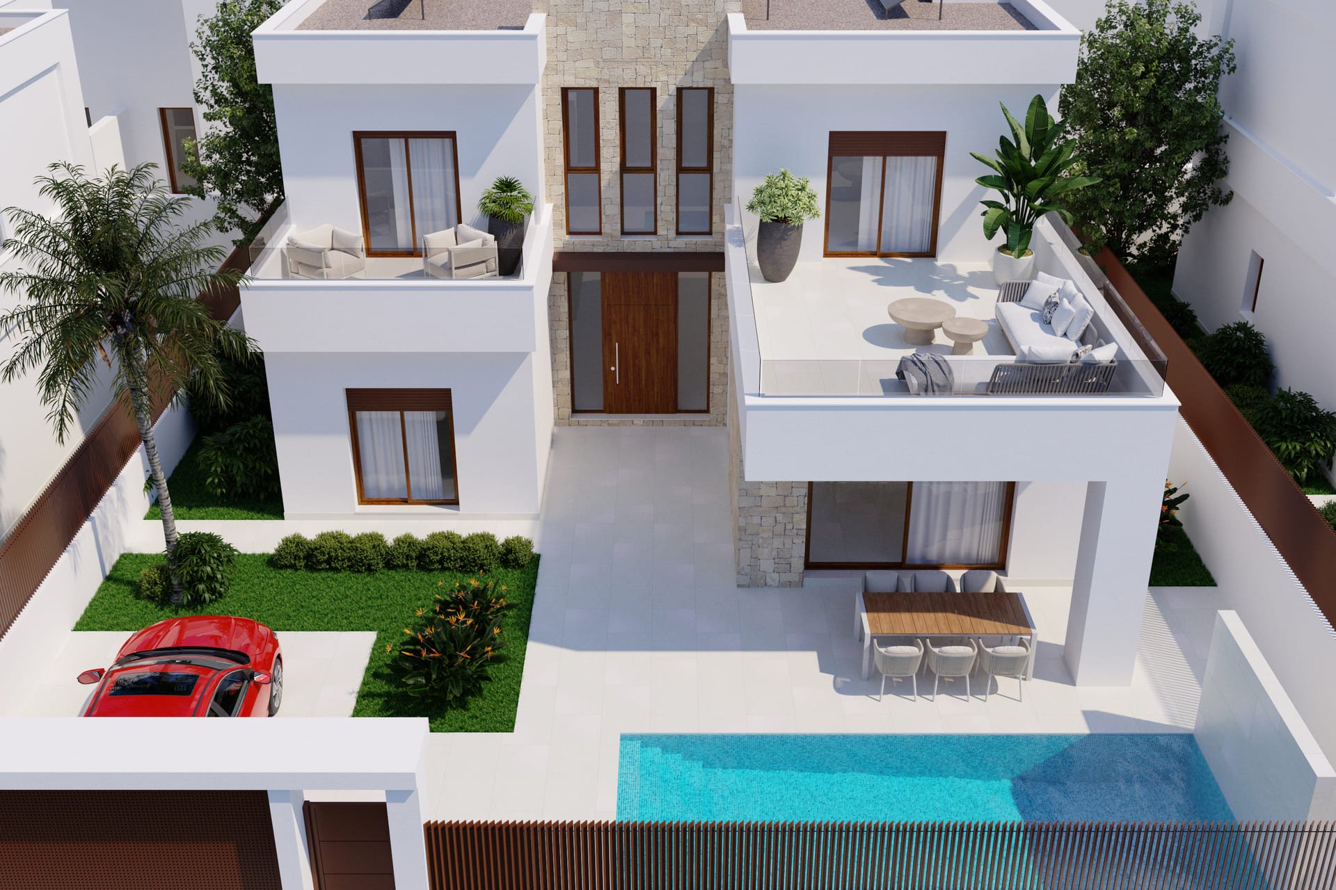 Kaupunkipientalo Vistabella, Alicante, Espanja 3 makuuhuonetta, 95 m2 No. 127861