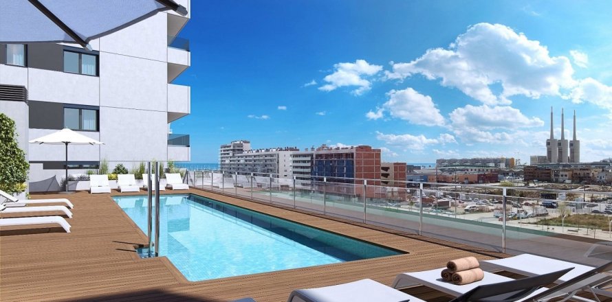 Apartment Badalona, Barcelona, Spain 3 bedrooms, 90 sq.m. No. 122656