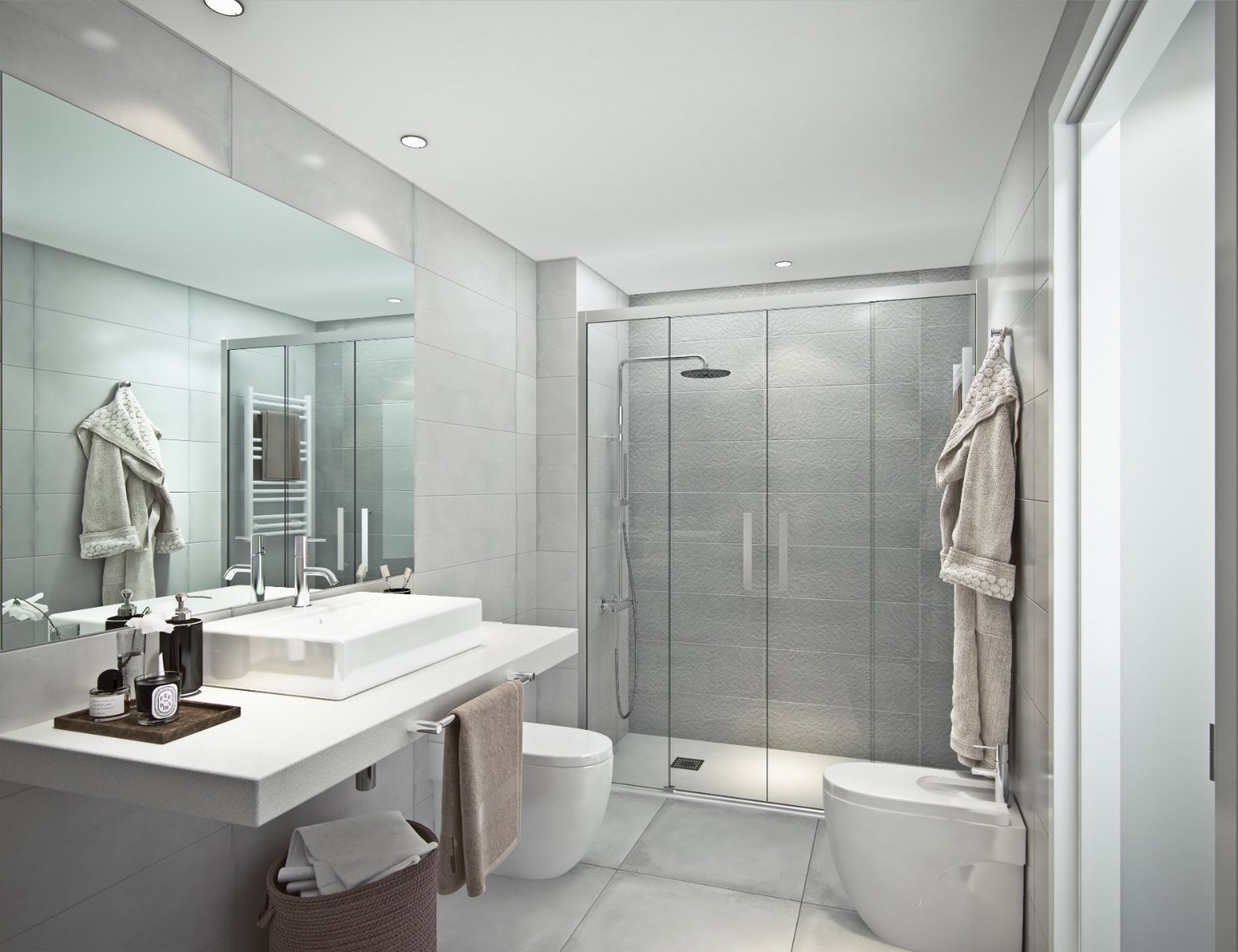 Wohnung in Badalona, Barcelona, Spanien 3 Schlafzimmer, 90 m2 Nr. 122656